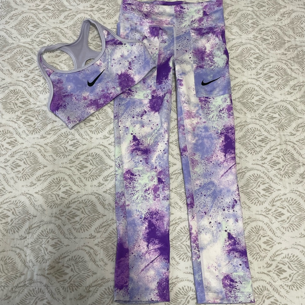 Nike Dri-Fit Tye Dye Two Piece Outfit For Kid